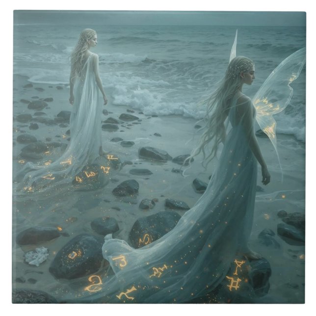 The Winged One and the Shorebound Sister (Frente)