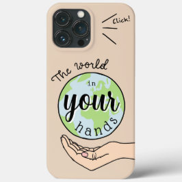 the world in your hands Case-Mate iPhone Hülle