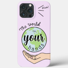the world in your hands Case-Mate iPhone Hülle
