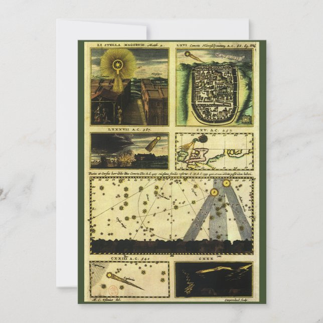 Theatrum Comets por Stanislaw Lubieniecki (Frente)