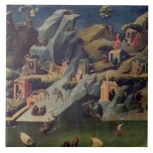 Thebaid, c.1410 (tempera no painel) (veja