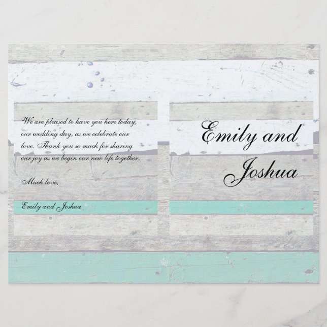 Theme Starfish Rustic Casamento (Frente)