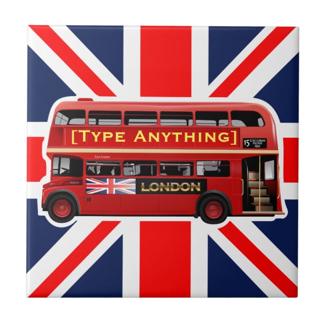 Themed Red London Bus (Frente)
