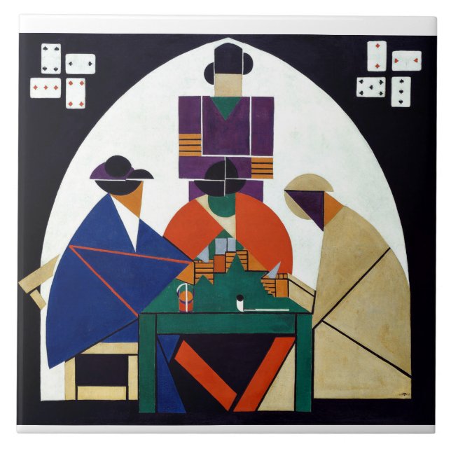 Theo van Doesburg - Jogadores de Cartas (Frente)