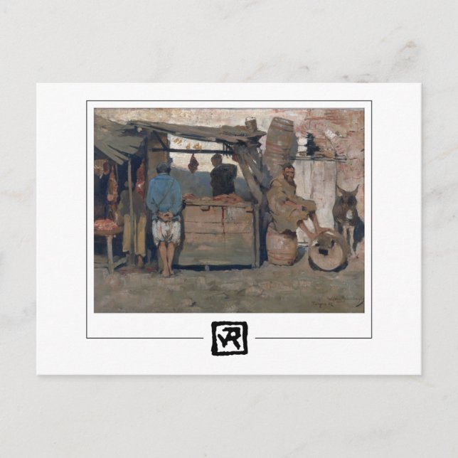 Théo van Rysselberghe #186 - Cartão Postal de Arte (Frente)