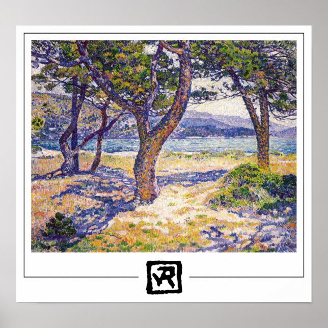Théo van Rysselberghe Zedign Art Poster #4 (Frente)