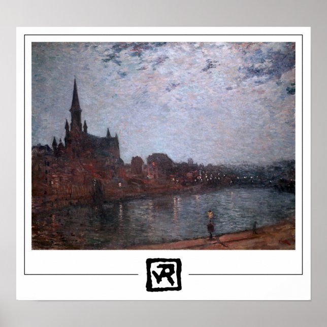 Théo van Ryszard selberghe Zedign Art Poster nº 14 (Frente)