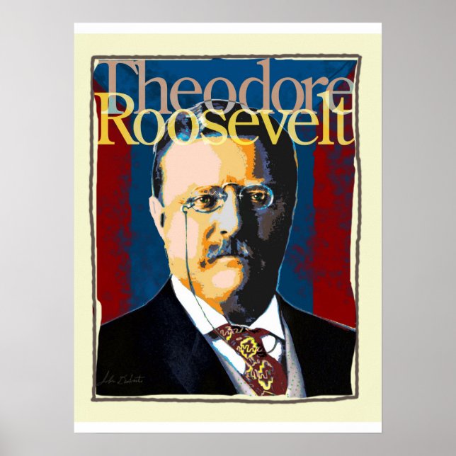 Theodore Roosevelt Poster (Frente)