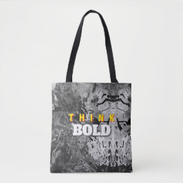 THINK BOLD Abstract Tote