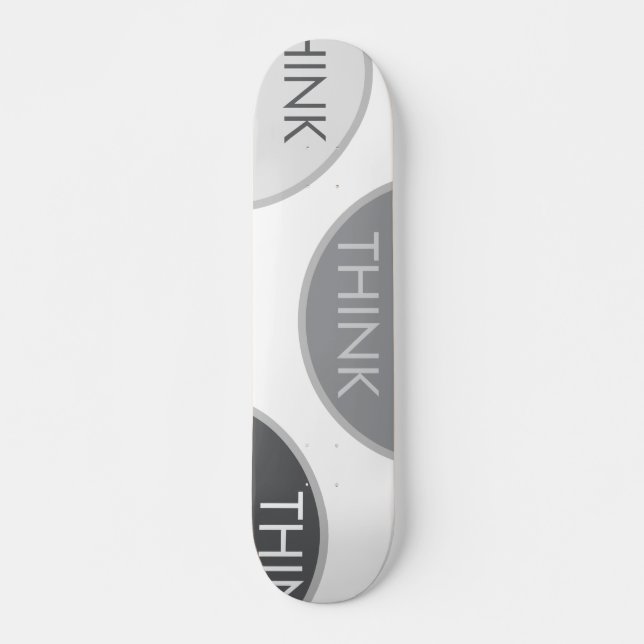 Think Skateboard deck (Frente)