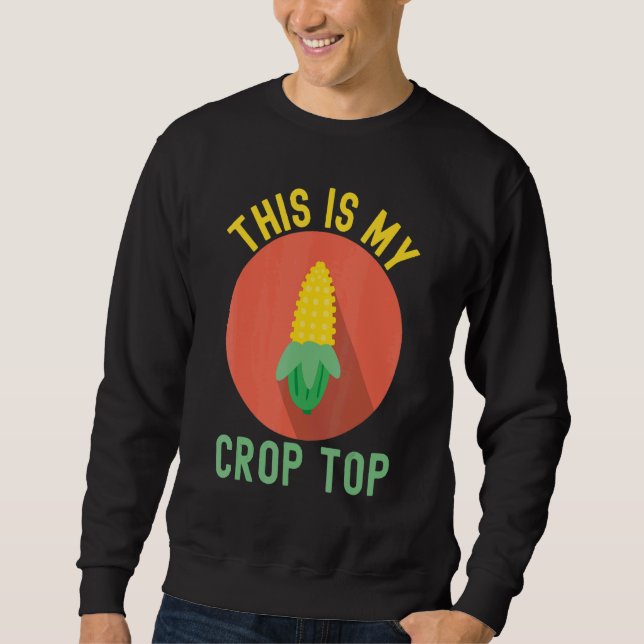 This is My Crop Top Corn  Corn  Farmer Farming 3 (Frente)