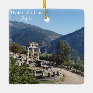 Tholos de Atena Delfos Grécia Enfeite de Lembrança