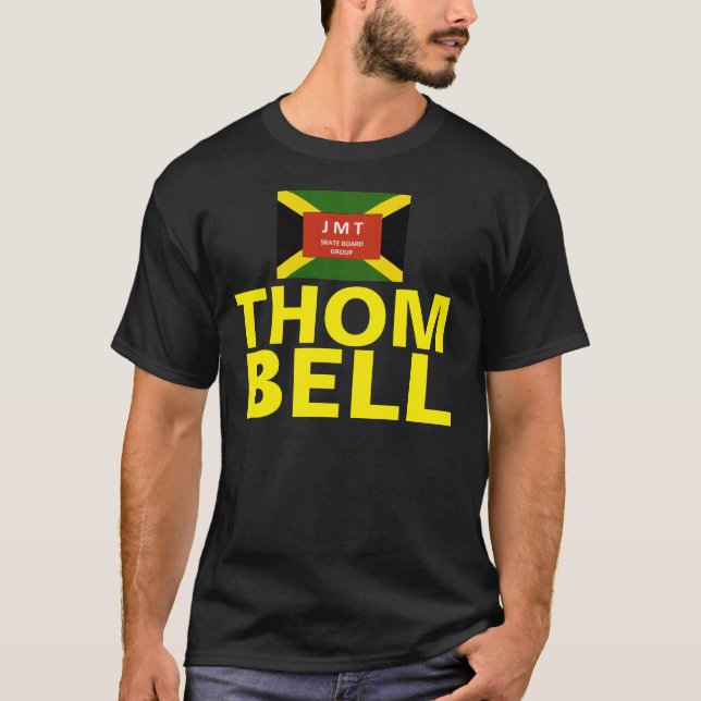 THOM BELL Camiseta Básica Escura (Frente)