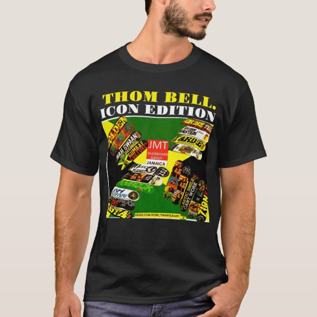 THOM BELL. Camiseta Básica Escura (Frente)