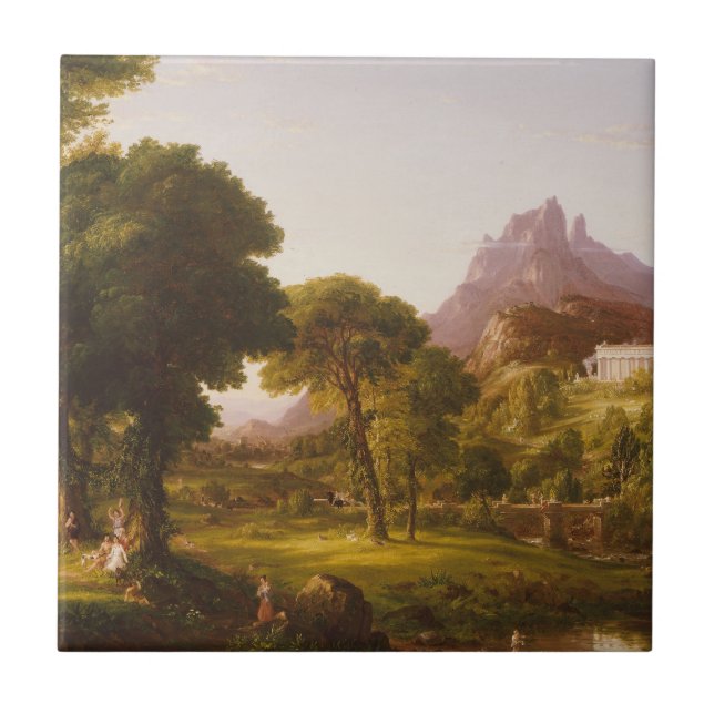 Thomas Cole Dream of Arcadia (Frente)