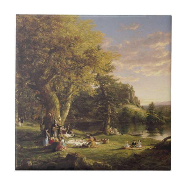 Thomas Cole O Pic-Nic (Frente)