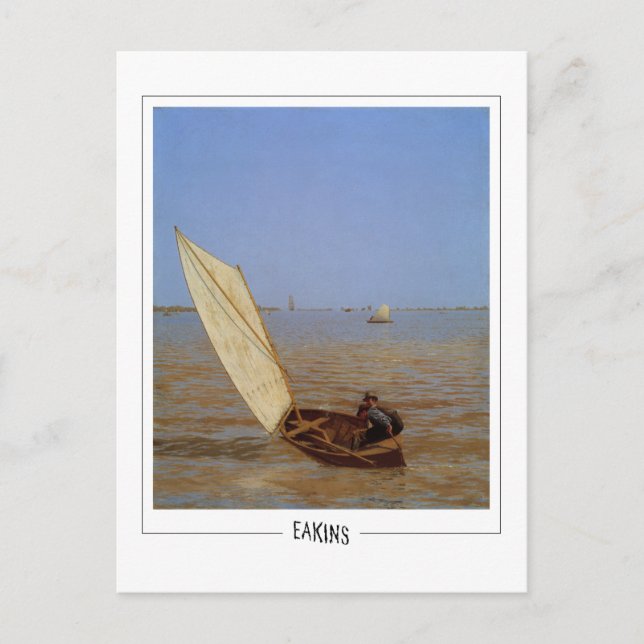 Thomas Eakins #12 - Cartão Postal de Arte Fina (Frente)