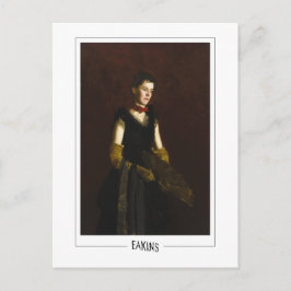 Thomas Eakins #14 - Cartão postal de arte fina