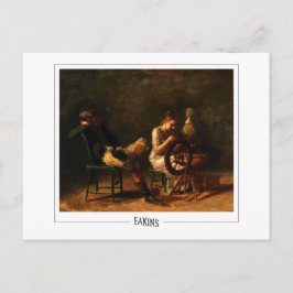 Thomas Eakins #21 - Cartão postal de arte fina