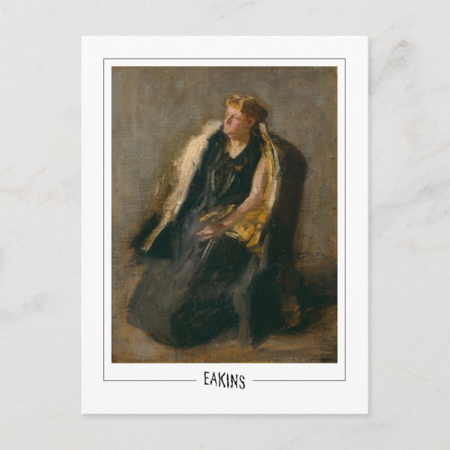Thomas Eakins #2 - Cartão Postal de Arte Fina (Frente)