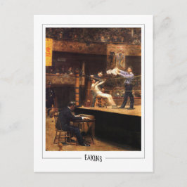 Thomas Eakins #350 - Cartão postal de arte fina