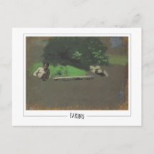 Thomas Eakins #376 - Cartão Postal de Arte Fina