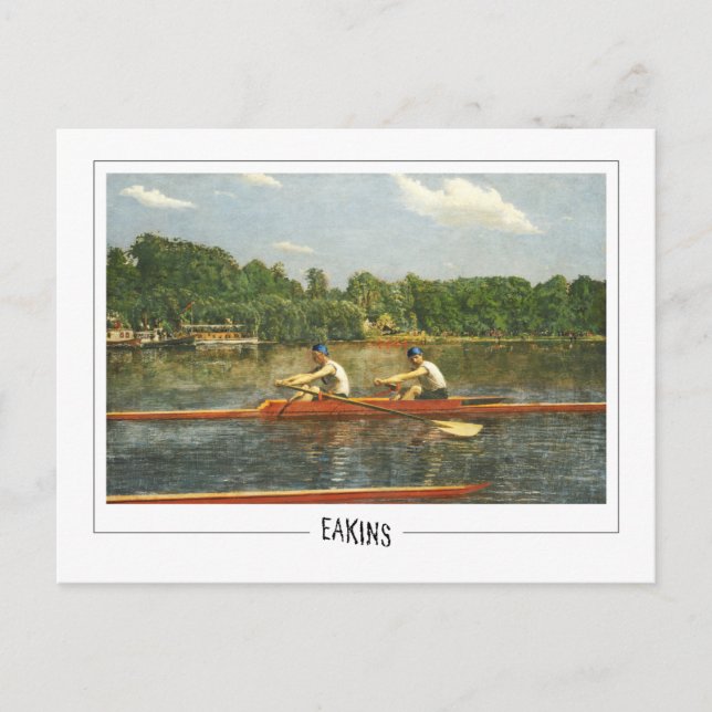 Thomas Eakins #3 - Cartão Postal de Arte Fina (Frente)
