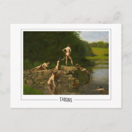 Thomas Eakins #414 - Cartão Postal de Arte Fina