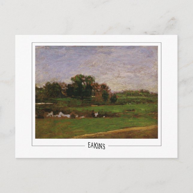 Thomas Eakins #65 - Cartão Postal de Arte Fina (Frente)