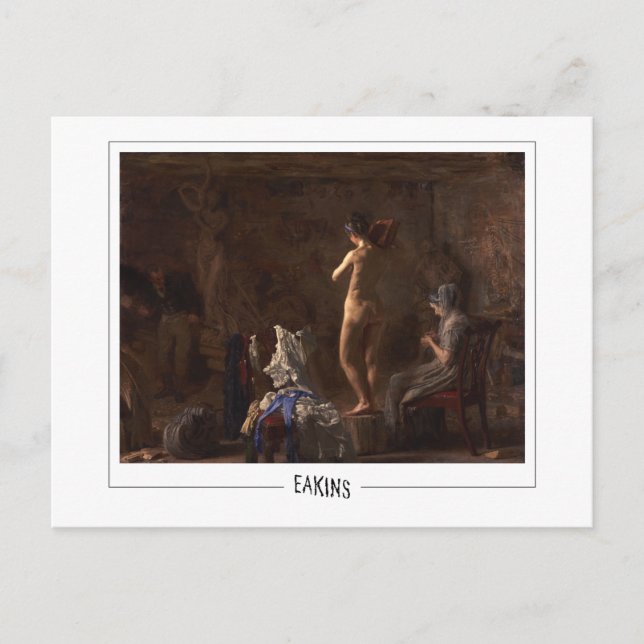 Thomas Eakins #6 - Cartão Postal de Arte Fina (Frente)
