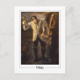 Thomas Eakins #9 - Cartão Postal de Arte Fina