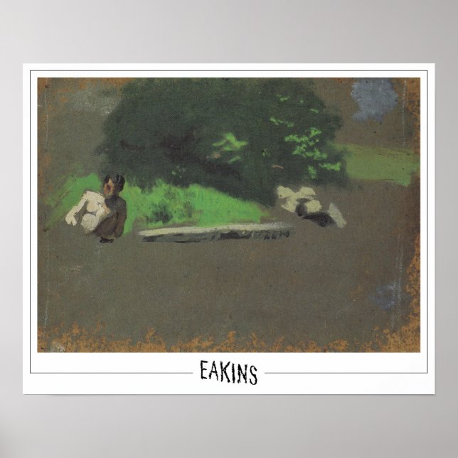 Thomas Eakins Zedign Art Poster #376 (Frente)