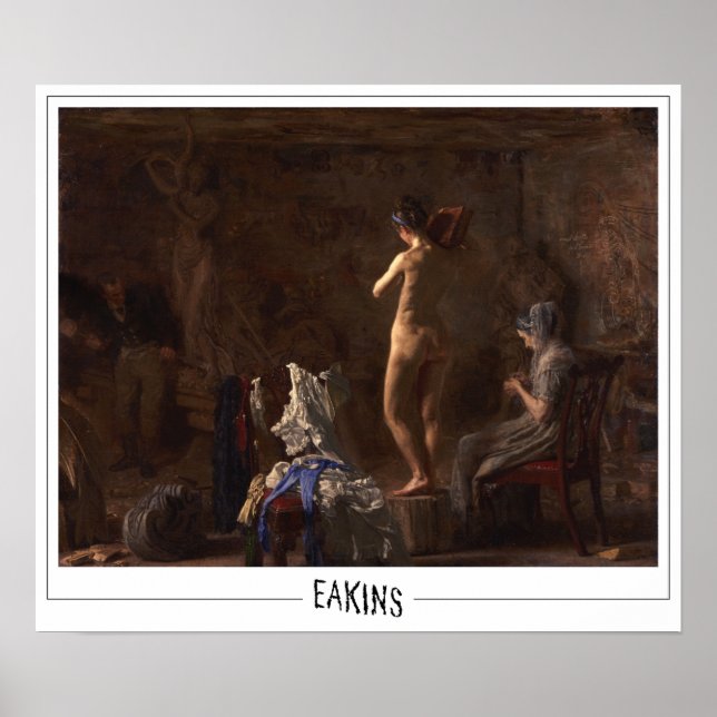 Thomas Eakins Zedign Art Poster nº 6 (Frente)
