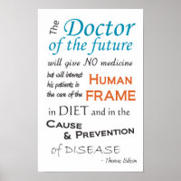 Thomas Edison Doutor do Futuro Poster