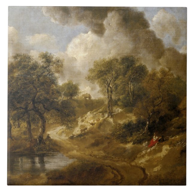 Thomas Gainsborough - Paisagem em Suffolk (Frente)