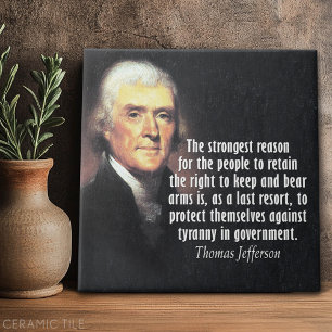 Thomas Jefferson Citação dos Direitos Humanos