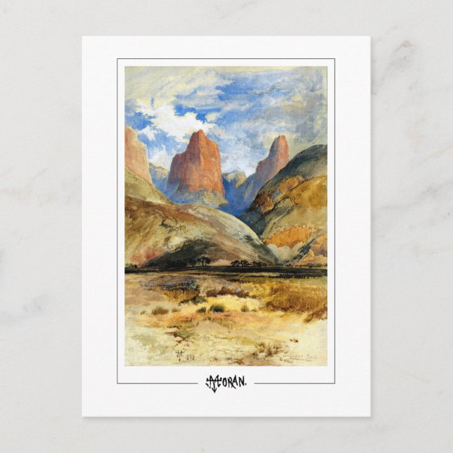 Thomas Moran #11 - Cartão postal de arte fina (Frente)
