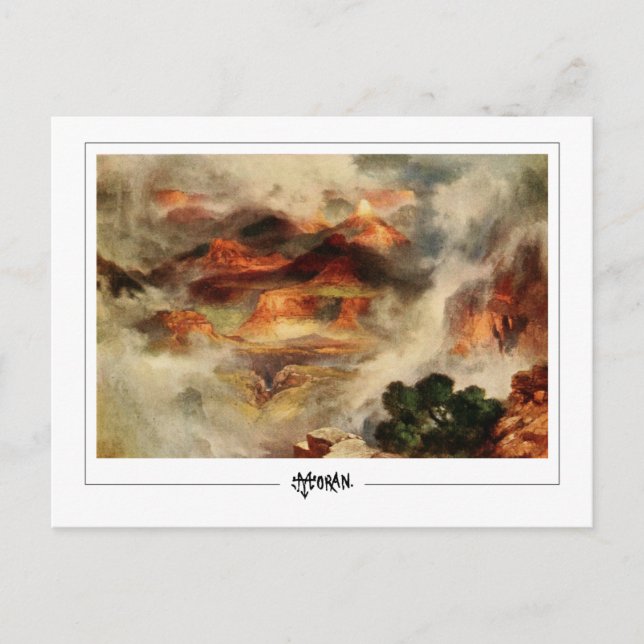 Thomas Moran #12 - Cartão postal de arte fina (Frente)