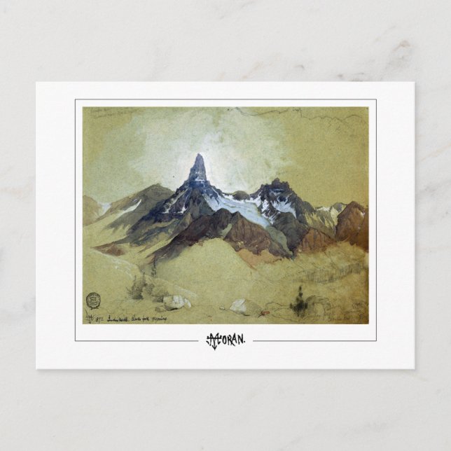 Thomas Moran #15 - Cartão postal de arte fina (Frente)