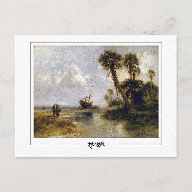 Thomas Moran #1 - Cartão postal de arte fina (Frente)