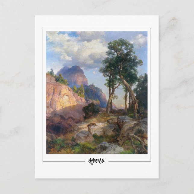 Thomas Moran #5 - Cartão Postal de Arte Fina (Frente)