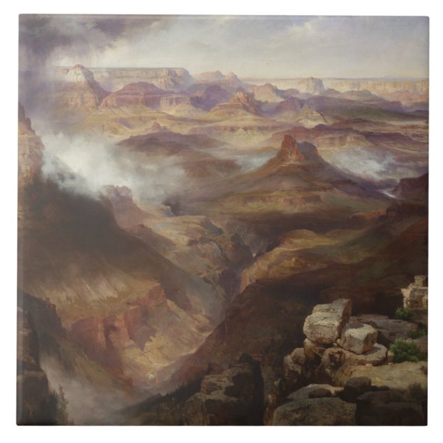 Thomas Moran - Grand Canyon do Rio Colorado (Frente)