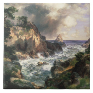 Thomas Moran - Point Lobos, Monterey, Califórnia