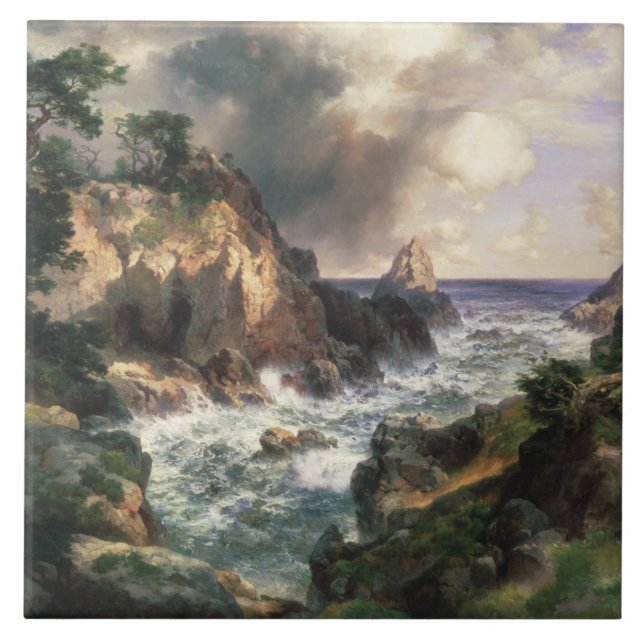 Thomas Moran - Point Lobos, Monterey, Califórnia (Frente)