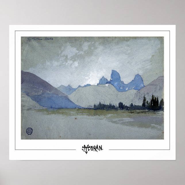 Thomas Moran Zedign Art Poster nº 19 (Frente)