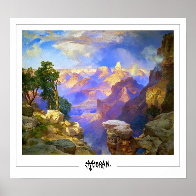 Thomas Moran Zedign Art Poster nº 9 (Frente)