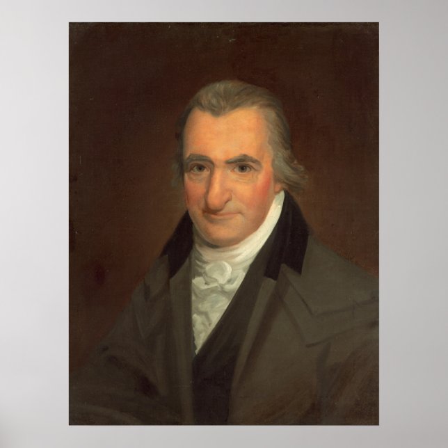 Thomas Paine - John Wesley Jarvis Fine Art Poster (Frente)