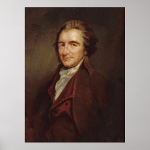 THOMAS PAINE Retrato de Auguste Millière Impressão