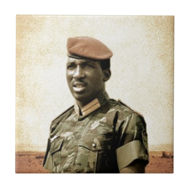 Thomas Sankara - Burkina Faso - presidente (Frente)