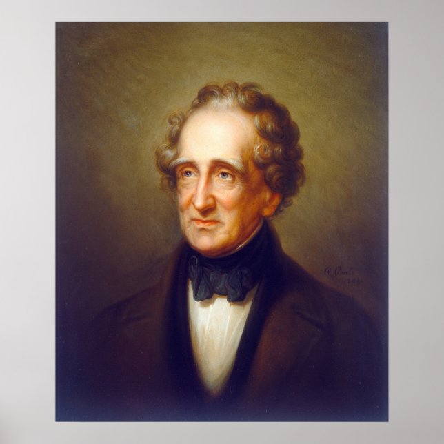 Thomas Sully - Poster Rembrandt Peale de Belas Art (Frente)